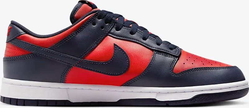 Nike Dunk Low Retro - Blauw/Rood - Sneakers