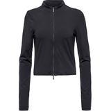 Nike - Zenvy Dri-FIT - Damestop - Zwart - Met Ritssluiting en Lange Mouwen