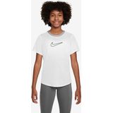Nike - One Fitted - Sportshirt - Zwart - Dri-FIT