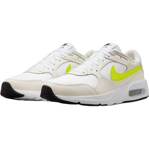 Nike - Air Max SC - Sneakers - Wit Beige Geel Zwart - Echt en Synthetisch Leer