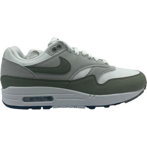 Nike Air max 1 Sneakers Mannen Wit/Olijfgroen