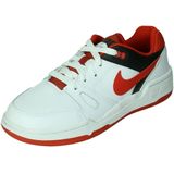 Nike - Sneakers - Zwart - Leer/PU - Vetersluiting - Normale Wijdte