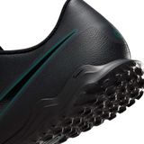 Nike Tiempo Legend 10 Club TF, Chaussures à lacets Unisexe-Adulte, Black/Black-Deep Jungle, 42 EU, Black Black Deep Jungle, 42 EU