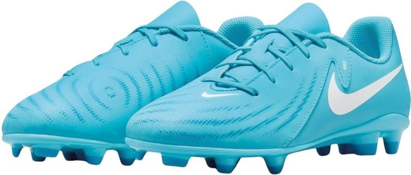 Nike Voetbalschoen - Blauw Fury Wit - Voor Jongens