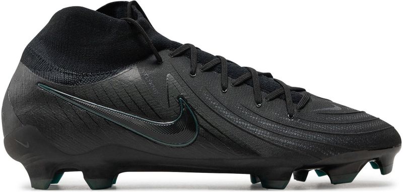 Nike Phantom Luna 2 Pro high-top voetbalschoenen (stevige ondergrond) - Zwart