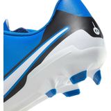 Nike - Legend 10 Club FG/MG - Voetbalschoenen - Blauw - Wit - Zwart - Synthetisch materiaal