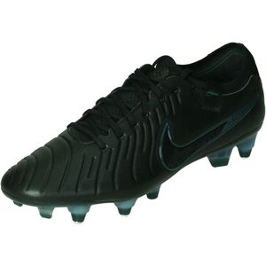 Nike Tiempo Legend 10 Elite low top voetbalschoenen (zachte ondergrond) - Zwart