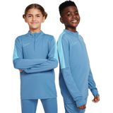 NIKE dri fit academy23 big kids' so T shirt voetbal train lm jonge Blauw