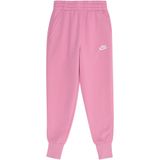 Nike - Club Fleece - Aansluitende Meisjesbroek - Groen - Hoge Taille