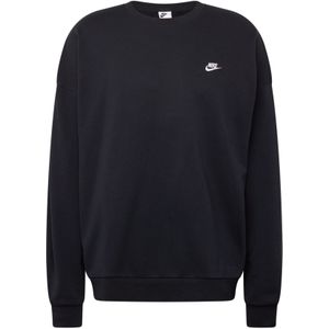 Nike Sportswear Sweatshirt 'CLUB FT'  zwart / wit