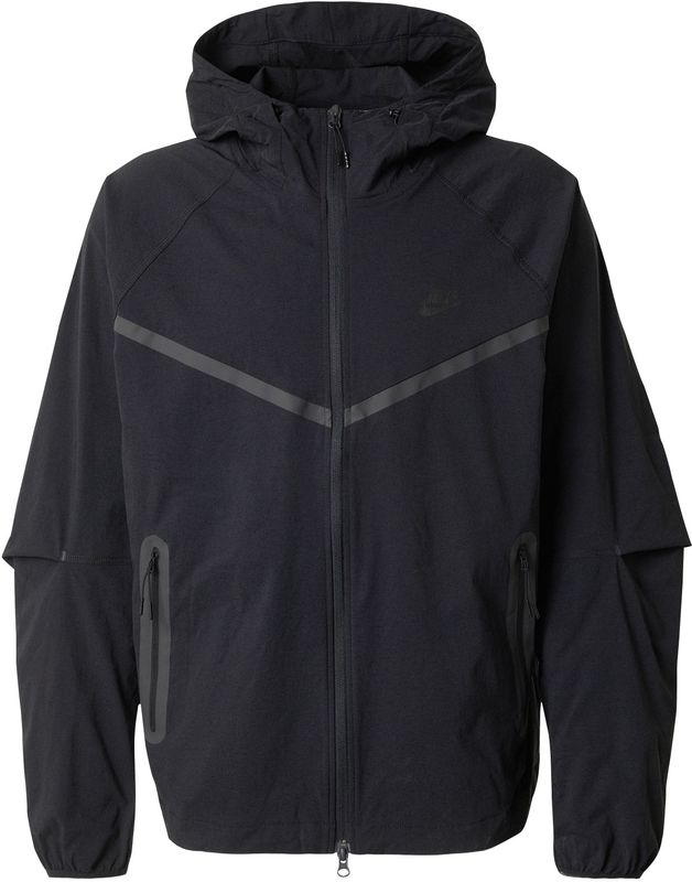 Nike - Tech Sportswear - Windrunner Jack - Zwart - Nylon/Elastaan