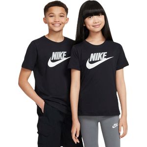 NIKE - sportswear big kids' t-shirt - T-shirt sportcasual km jongens - Zwart
