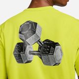 Nike - M Nk Df Hyverse Top Ss GFX - Sporttop - Bright Cactus