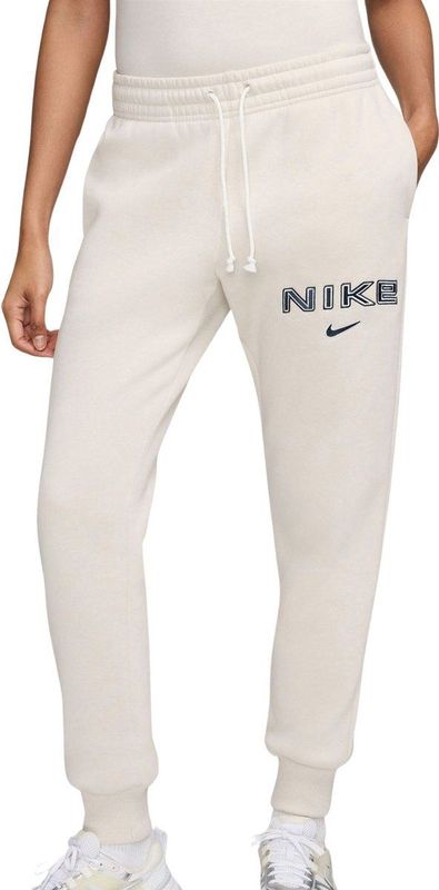 Nike - Phoenix - Joggingbroek - Crème - Donkerblauw