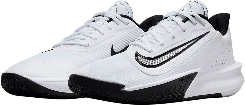 Nike - Precision 7 - Basketbalschoenen - Wit - Comfortabel en Grip