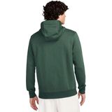 Nike sportswear club fleece full-zip hoodie in de kleur groen