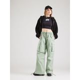 Nike, Dames, Broeken, Groen, Maat: M Katoen,