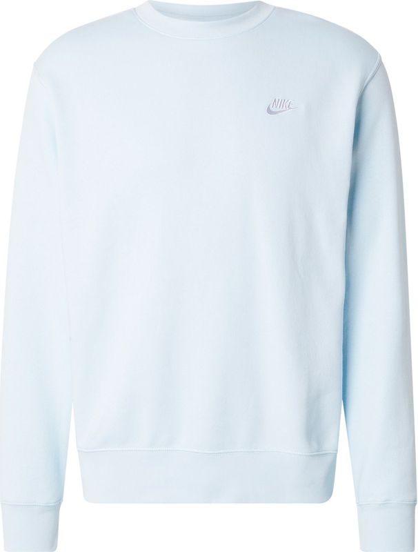 Nike - Sportswear Club Fleece Crew Sweater - Heren - Grijs - Katoen