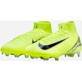 Nike Mercurial Superfly 10 Elite high top voetbalschoenen (stevige ondergrond) - Geel