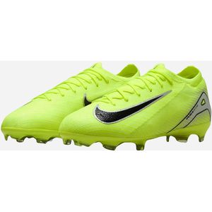 Nike - Zoom Mercurial Vapor 16 Pro Voetbalschoenen - Neongeel Zwart Zilver - Synthetisch Materiaal