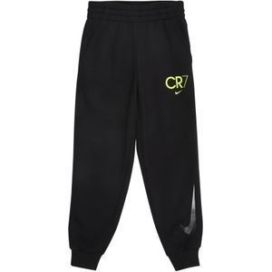 Nike Cr7 Club Fleece Voetbaljogger voor oudere kinderen, Black/Volt, HF4349-010, XL
