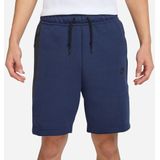 Tech Fleece - Shorts - Grijs - Katoen/Polyester - Relaxed Fit