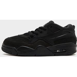 Air Jordan - 4 RM - Kinderschoenen - Zwart - Leer - Max Air Demping