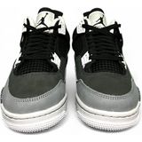 Nike - Air Jordan 4 Retro Fear - Sneakers - Grijs - Nubuck