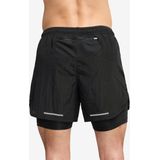 Nike - Stride Running Division - Hardloopshorts - Zwart - 2-in-1 Design