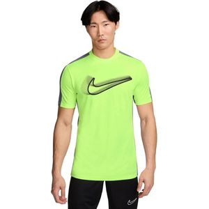 NIKE Academy Men s Dri-F SS - Fitness Shirt - Geel - Heren