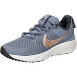 Nike - Star Runner - Sportschoenen - Zwart - Synthetisch - Elastische Veters