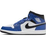 Air Jordan - 1 Mid - Sneakers - Zwart - Leer