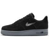Nike - Air Force 1 Jewel - Suède - Zwart / Grijs - Sneakers Heren