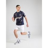 Nike - Dri-FIT - Warming-Up Voetbalshirt - Blauw - Korte Mouwen