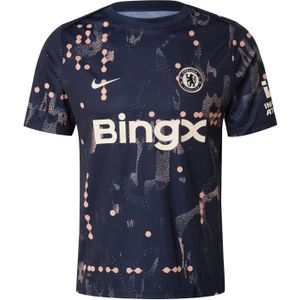 Chelsea FC - Academy Pro SE - Warming-up Voetbalshirt - Blauw - Korte Mouwen