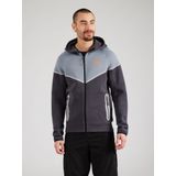 Nike - Tech Fleece - Vest - Blauwgrijs Donkergrijs Oranje