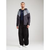 Nike - Tech Fleece - Vest - Blauwgrijs Donkergrijs Oranje