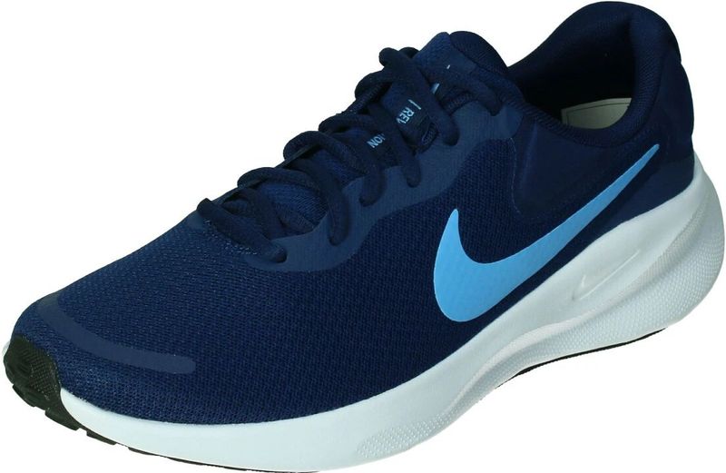 Nike Revolution 7 - Hardloopschoenen - Zwart - Zachte Demping en Ondersteuning