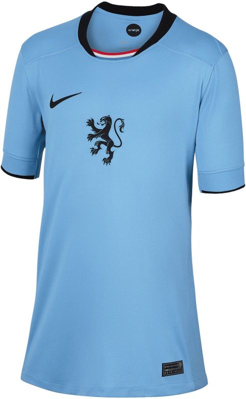 Nike - Nederland Uitshirt - Lichtblauw - 100% Polyester