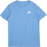 Nike - Small Logo T-shirt - Blauw - Junior