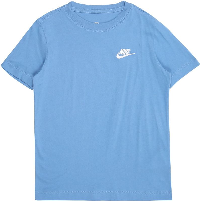 Nike - Small Logo T-shirt - Blauw - Junior