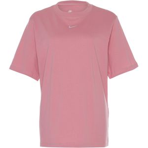 Nike Sportswear Essential T-Shirt Dames - Zwart - 100% Biologisch Katoen