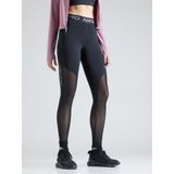 Nike Pro - Legging - Zwart - Lange Legging met Halfhoge Taille en Mesh Vlakken voor Dames