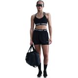 Nike - Pro - Sportbeha - Zwart/Wit - Dri-FIT Technologie, 78% Polyester, 22% Elastaan