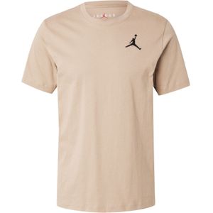 Jordan Tee Shirt Jumpman Emb  Bruin/zwart  Heren