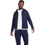 Nike Tech Fleece Hoodie - Marine Kleur