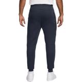 Nike - Tech Fleece - Joggingbroek - Donkerblauw - Zwart - Katoen Polyester