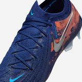 Nike - Phantom GX 2 Elite - Voetbalschoenen - Blauw - Low-top - Stevige Ondergrond