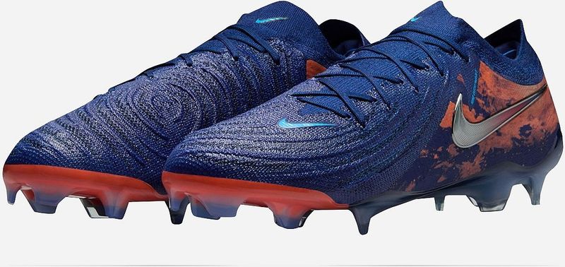 Nike - Phantom GX 2 Elite - Voetbalschoenen - Blauw - Low-top - Stevige Ondergrond