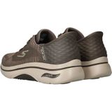 Skechers Go Walk Arch Fit 2.0 Grand Taupe Wandelsneakers Heren